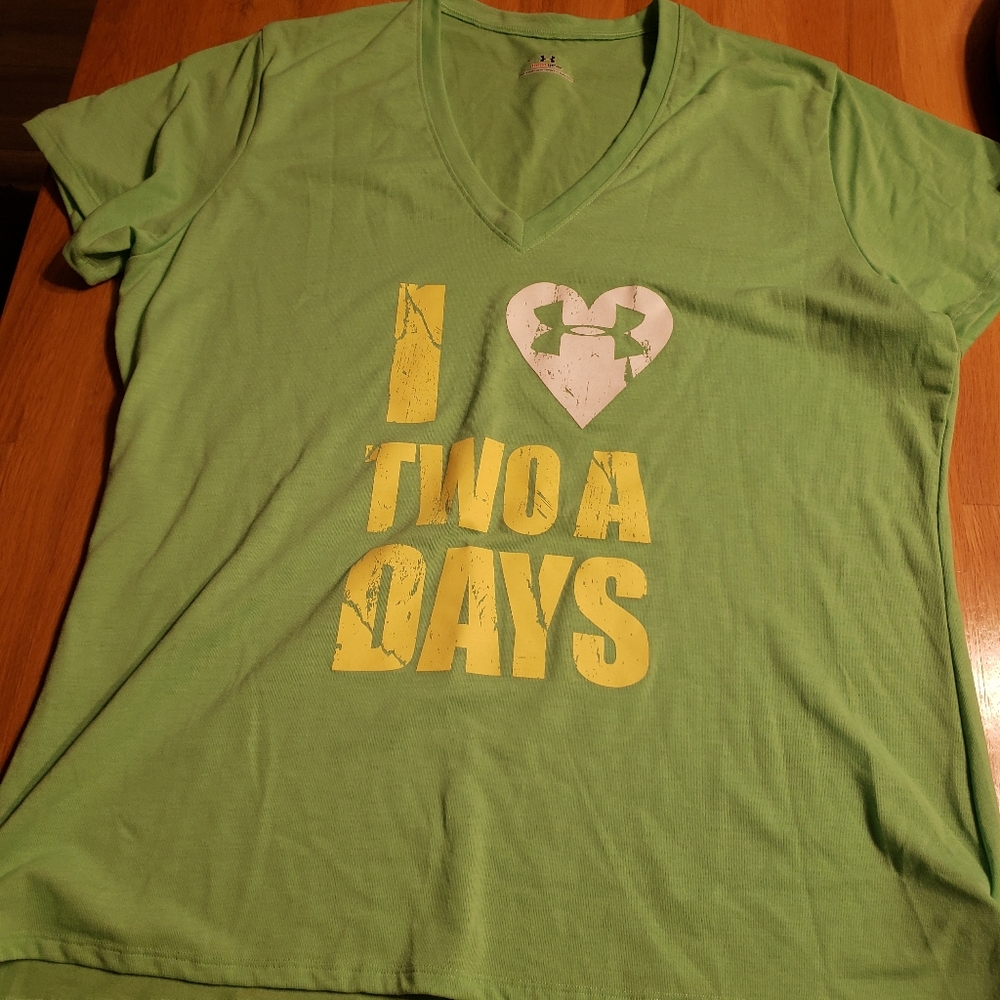 Under Armour Lime HeatGear Shirt